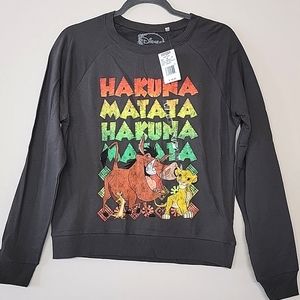 Disney Lion King Hakuna Matata Crewneck Sweatshirt